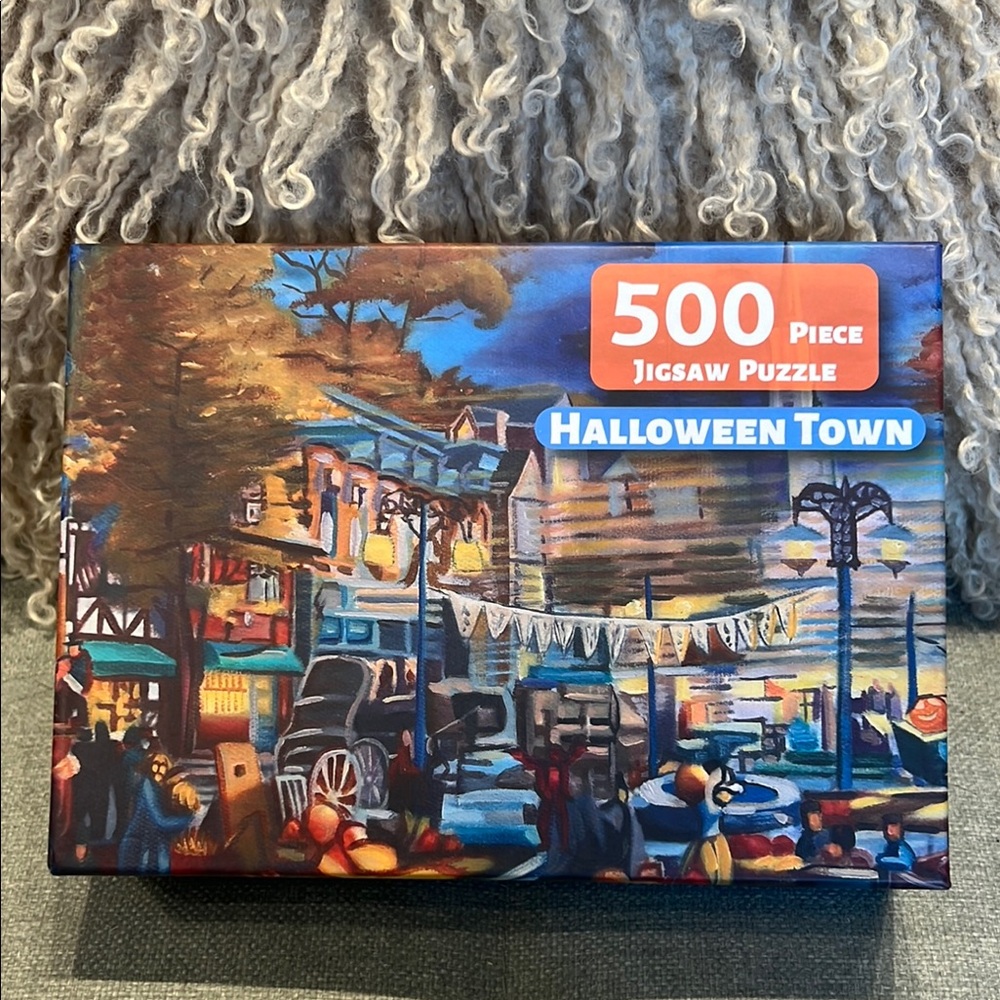 Halloween Town 500 Piece Jigsaw Puzzle SALE🔴3/$25!